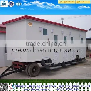 New Design Outdoor Public Mobile Portable Toilet/two Three Four Rooms Trailer Toilet Caravan/outdoor Toilet Shanghai thumbnail-1