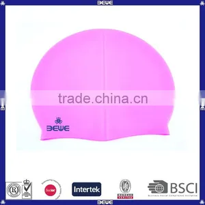 Bulk Cheap Cool Pink Swim Cap thumbnail-1