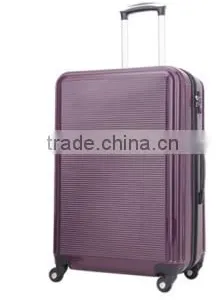 Most Popular Fashion Style Purple 24" Luggage Trolley Suitcase thumbnail-1