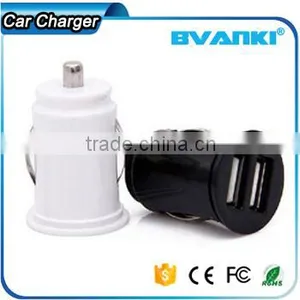 Commonly Used Accessories & Parts With Quality IC Protecting Vehicle Automobile DC Adapter Dual 2 USB Car Charger Free Samples Supplier's Choic thumbnail-1