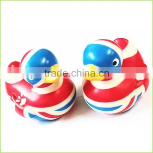Plastic Bath Duck Toy PVC Bath Toys Floating Ducks Small Toy Duck thumbnail-1