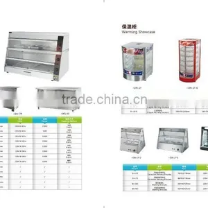 2014 Hot Sale Glass Food Warmer Display Showcase thumbnail-2