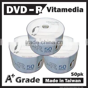TAIWAN A+ Wholesale Blank Dvd Certification, 16X 4.7GB Recordable Dvd thumbnail-1