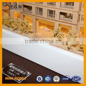 Laser Cutting a Wood Model Building,wooden Residential Building Model thumbnail-3
