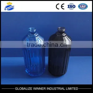 100ml Amber Blue Perfume Glass Bottle ,printing Cosmetic Bottle thumbnail-1