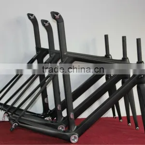 700c Carbon Bike Frame Toray T700 Carbon Aero Bicycle Frame 2years of Warranty Past EN Test MT-MC053 thumbnail-1