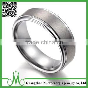 High Quality Tungsten Carbide Rings Jewelry for Men White Rings Wholesale Price thumbnail-1