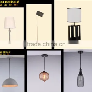 E27 Modern Style Glass Material Ceiling Fixture Lamp Light Pendant Lighting RT3037 thumbnail-4