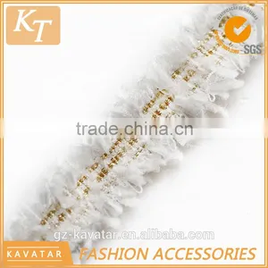 Decorative Pink Lace Trim With 2cm Width thumbnail-5