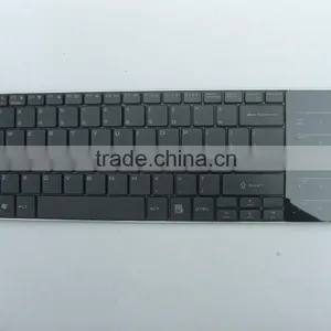 Polish Glass Surface 2.4G Wireless Full Touchpad Keyboard thumbnail-3
