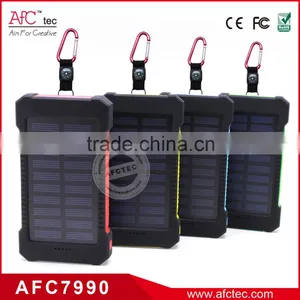 Ourdoor 8000mAh High Quality Waterproof Power Bank Solar Charger for Laptop Quality Choice thumbnail-2