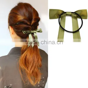 New Candy Color Bow Hairpin Hair Bands for Baby Girls Baby Hair Accessories Haarband Woman thumbnail-1