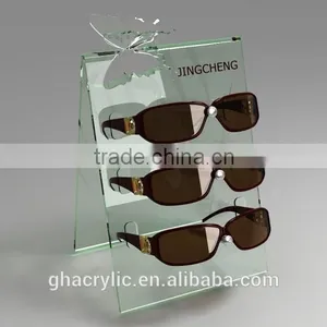 GH-RZ542 High-grade Professional Design Clear Acrylic Make up Dispaly Rack ,customized Acrylic Display Rack thumbnail-1
