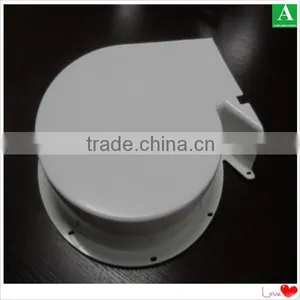 Customized Vacuum Forming White Plastic Machine Cover thumbnail-2