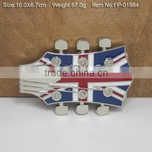 Cross Belt Buckle With Rhinestones Burnisher Plate Buckle thumbnail-4