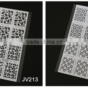 2016 Nail Stencil Guide Vinyl Decal Sticker Nail Stencil Sticker thumbnail-2