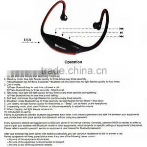 Hot Sales Outdoor High and Bluetooth Headset thumbnail-4