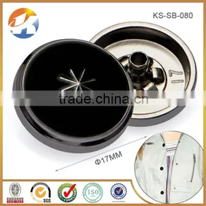 Oeko- Tex Pass Gun Metal Snap Button thumbnail-1