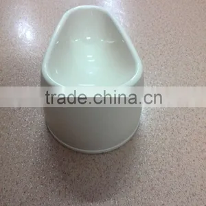 White Plastic Dog Cat Bowl Pet Bowl thumbnail-4