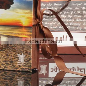 Perfume Paper Packaging Carton Box With Ribbon thumbnail-4