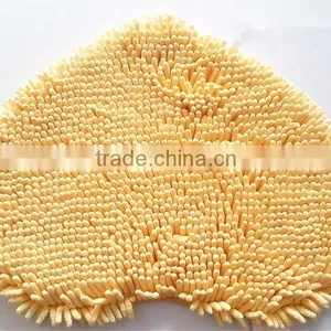 NEW Anti Slip Back Microfiber Chenille Carpet,microfiber Bath Mat / Chenille Mat-QINYI thumbnail-2