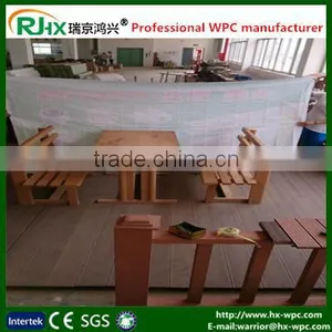 Indoor Commercial Benches With Wood Plastic Composites Furniture thumbnail-4