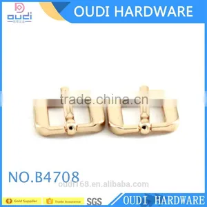 Customized Zinc Alloy Pin Buckle for Elastic Belt and Bags thumbnail-1