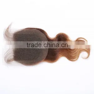 Hot Sale! Natural Color 4*4 Lace Top Closure 7A Human Virgin Hair Brazilian Body Wave Free/Middle 3 Part List Closure 10"20" thumbnail-6