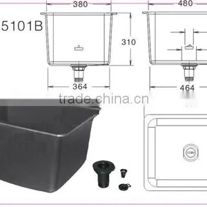 Steel Lab Work Bench Table With Sink thumbnail-3