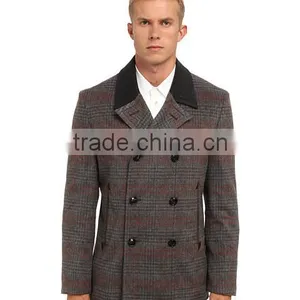Double-breasted Button Coat Gentlemen Coat thumbnail-1