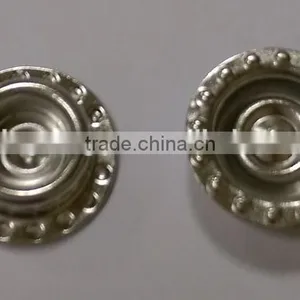 Tougher Material Use Twin Prong Ring Snap Button thumbnail-1