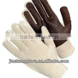 JS 807,Pvc Palm, Knit Back, String Knit Gloves thumbnail-1