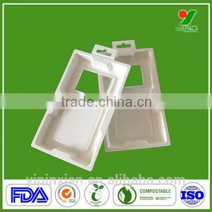 Recycled Business Industrial Environmental Paper Pulp Pallets Packaging for Cell Phone thumbnail-3