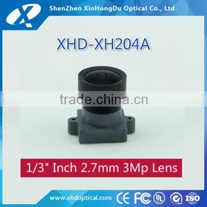 2016 Hot Product Megapixel F1.8 1/3 Inch M12 2.7mm Micro Camera Lens With Supper Big Angle thumbnail-1