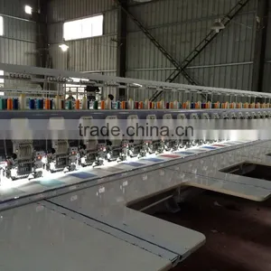 24 Heads 1000rpm High Speed Computerized Embroidery Machine thumbnail-6