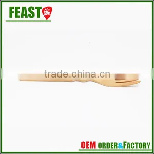 High Quality Mini Dinner Fork, Customized Wood Fork thumbnail-2