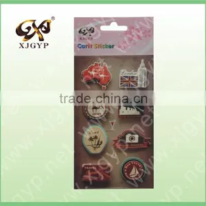Fashion American Flag 3d Craft Sticker for Decoration thumbnail-1