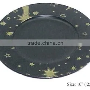 Printed Charger Plate, Charger Tray, Plate thumbnail-1