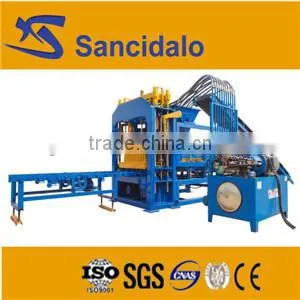 Power Step Vibration Brick Making Machine QT4-15 Hydraulic Block Machine Equipment for the Production thumbnail-1