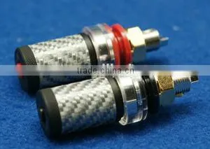 Hi-End Gaofei GF-FG013SBP Carbon Fiber Audio Binding Post thumbnail-1