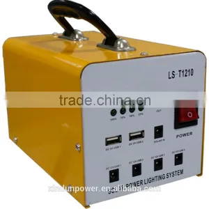 XD-T 10W 7AH New Product USB Port for 5v Home Solar r Lamp Post Convertion Solar Kit 10w thumbnail-1