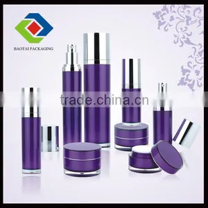 Streight-round Fasion Plastic Container for Skincare thumbnail-3