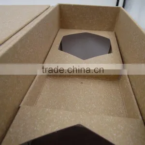 Eco-friendly Luxury Classical Kraft Paper Tea Box thumbnail-4