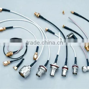 Cable Assembly, Jumper, Pigtail, rf Connector With Coaixal Cable, SMA, MCX, MMCX, BNC, N, IPX thumbnail-1