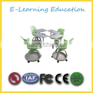 Cheap Price Conference Chair,Conference Room Chairs With Writing Pad thumbnail-1