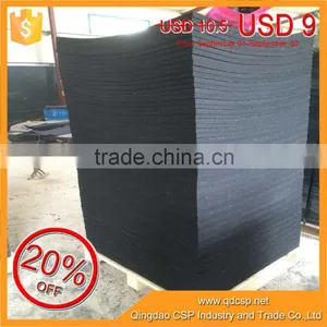 Excellent Elasticity Cheap Gym Black Rubber Mat Price thumbnail-6