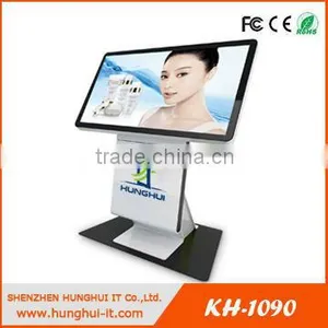 Floor Standing Outdoor LCD Interactive Kiosk / Outdoor Digital Signage LCD Touch Screen Player thumbnail-1