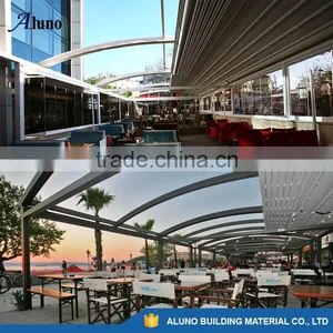 Retractable Roof/Retractable Aluminium Pergola System With Fabric thumbnail-1