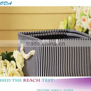 YIWU RODA 100% Canvas Fabric Can be Washed Folding Storage Box thumbnail-1