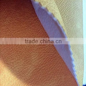 Brwon PVC Fabric For Car Seat , Artificial Leather For Cars thumbnail-1